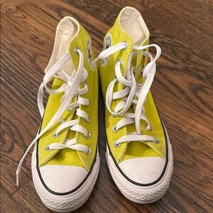 Converse Kids Yellow High-Top Sneakers